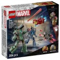76320 IRON MAN ET WAR MACHINE CONTRE DRONES DE HAMMER - 204 PIECE - LEGO MARVEL