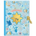 CARNET SECRET AVEC BIJOU SCINTILLANT ET CADENAS - PAPETERIE CREATIVE AUZOU