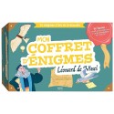 MON COFFRET D'ENIGMES LEONARD DE VINCI - 20 ENIGMES A LIRE ET A RESOUDRE