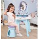 Coiffeuse 2en1 reine des neiges frozen avec tabouret et accessoires - smoby-3032163202448-lilojouets-questembert-muzillac-morbih