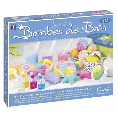 COFFRET BOMBES DE BAIN - LABORATOIRE CREATIF SENTOSPHERE-3373910002257-Lilojouets-Questembert-Muzillac-Morbihan