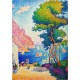 Puzzle paul signac capo di noli 500 pieces 33x48cm avec poster - calypto-3373910073080-lilojouets-questembert-muzillac-morbihan
