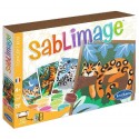 SABLIMAGE FELINS DU MONDE 4 TABLEAUX 25X18CM AVEC BOITE CADRE - SENTOSPHERE