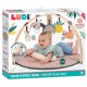 Tapis d'eveil avec arches en bois 80x80cm - ludi-3550833200131-lilojouets-questembert-muzillac-morbihan