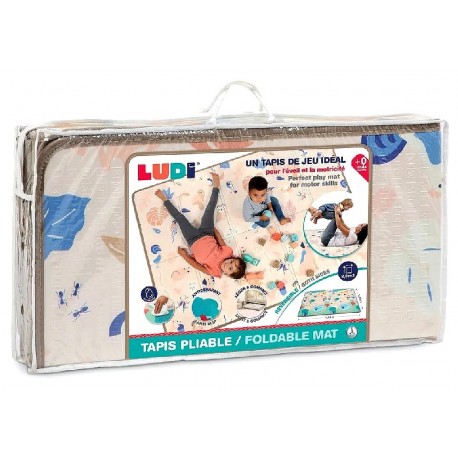 GRAND TAPIS DE JEU PLIABLE ET REVERSIBLE 195X145CM - LUDI-3550833200162-Lilojouets-Questembert-Muzillac-Morbihan