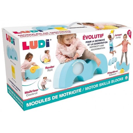 MODULES DE MOTRICITE EN MOUSSE - MULTI-FONCTIONS - LUDI-3550833901120-Lilojouets-Questembert-Muzillac-Morbihan
