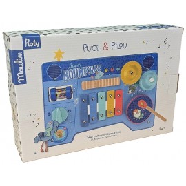 TABLE BOIS MULTI-ACTIVITES MUSICALES - GAMME PUCE&PILOU MOULIN ROTY