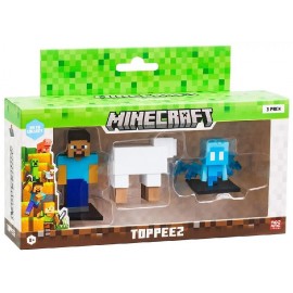 PACK 3 FIGURINES MINECRAFT 7CM ASST.-3701405829063-Lilojouets-Questembert-Muzillac-Morbihan