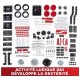Kit construction supercar motorisÉ avec led - meccano 25en1 niveau 3-3701405829926-lilojouets-questembert-muzillac-morbihan