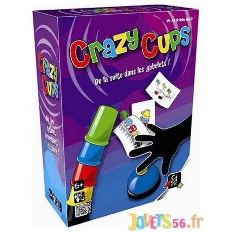 JEU CRAZY CUPS - Jouets56.fr - Magasins Jouets SAJOU du Morbihan en Bretagne