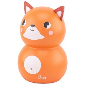TIRELIRE RENARD EN CÉRAMIQUE 16CM - ULYSSE COULEURS D'ENFANCE-3760111716838-Lilojouets-Questembert-Muzillac-Morbihan