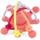 Anneau de dentition silicone etoile sensorielle rouge - ulysse-3760111717255-lilojouets-questembert-muzillac-morbihan