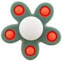 FLEUR PETALES EN SILICONE A VENTOUSE PETALOUNE VERTE 5 BRANCHES POP - ULYSSE