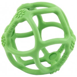 BALLE VERTE EN SILICONE CALIBOULE - ULYSSE-3760111717453-Lilojouets-Questembert-Muzillac-Morbihan