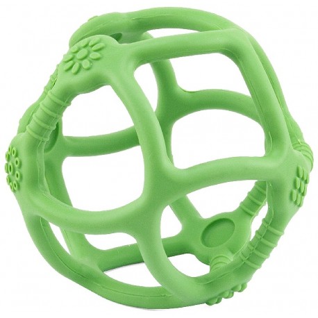 BALLE VERTE EN SILICONE CALIBOULE - ULYSSE-3760111717453-Lilojouets-Questembert-Muzillac-Morbihan
