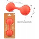Hochet maraca rouge 15cm en silicone maracadou jaune - ulysse-3760111717484-lilojouets-questembert-muzillac-morbihan