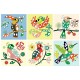 Coffret gommettes deco repositionnables oiseaux dans mon arbre - 6 tableaux -3760119714423-lilojouets-questembert-muzillac-morbi