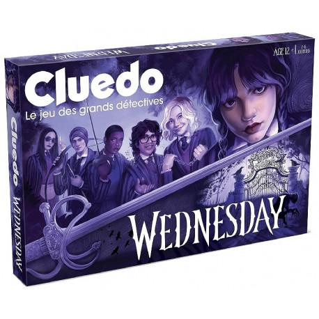 JEU CLUEDO WEDNESDAY - WINNING MOVES-5036905061070-Lilojouets-Questembert-Muzillac-Morbihan