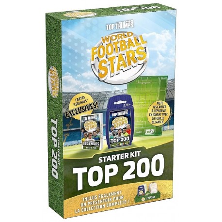 JEU WORLD FOOTBALL STARS - STARTER KIT TOP 200 - 33 JOUEURS - TOP TRUMPS-5036905061230-Lilojouets-Questembert-Muzillac-Morbihan