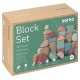 Pack 40 blocs de construction en liege 8 formes geometriques - korko-5600762585255-lilojouets-questembert-muzillac-morbihan