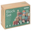 PACK 40 BLOCS DE CONSTRUCTION EN LIEGE 8 FORMES GEOMETRIQUES - KORKO