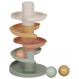 TOUR EN SPIRALE A BALLES VINTAGE 9 PIECES - LITTLE DUTCH-8712051139012-Lilojouets-Questembert-Muzillac-Morbihan