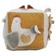Cube d'activites sensoriel en tissu 15x15x15cm petite ferme - little dutch-8713291888098-lilojouets-questembert-muzillac-morbiha