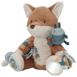 PELUCHE D'ACTIVITES RENARD 29CM - FOREST FRIENDS LITTLE DUTCH-8713291889187-Lilojouets-Questembert-Muzillac-Morbihan