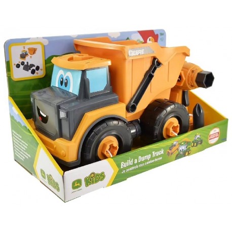 JE CONSTRUIS MON CAMION-BENNE JOHN DEERE - TOMY-0036881475088-Lilojouets-Questembert-Muzillac-Morbihan