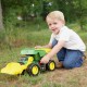 Camion de chantier motorisÉ avec pelle et benne john deere - tomy-0840359702732-lilojouets-questembert-muzillac-morbihan