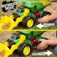 Camion de chantier motorisÉ avec pelle et benne john deere - tomy-0840359702732-lilojouets-questembert-muzillac-morbihan