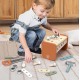 Boite a outils en bois 2en1 etabli de bricolage 19 pieces - speedy monkey-0850047013507-lilojouets-questembert-muzillac-morbihan
