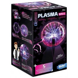 BOULE PLASMA 13CM - SCIENCE PLUS - REACTIONS AUX SONS ET AU TOUCHER - BUKI-3700802105138-Lilojouets-Questembert-Muzillac-Morbiha