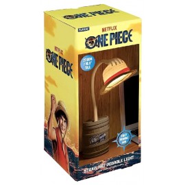 LAMPE DE BUREAU ONE PIECE 28CM - CHAPEAU DE PAILLE LUFFY-5056577754384-Lilojouets-Questembert-Muzillac-Morbihan