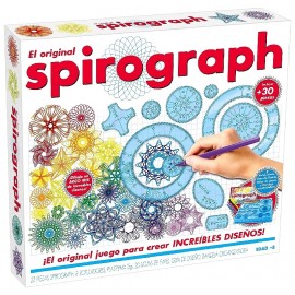 SPIROGRAPH LE CLASSIQUE - COFFRET DE DESSIN 50 ACCESSOIRES-8194410101302-Lilojouets-Questembert-Muzillac-Morbihan
