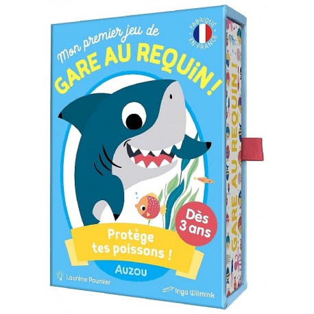JEU GARE AU REQUIN - MON PREMIER JEU D'OBSERVATION ET DE DENOMBREMENT-9782733870662-Lilojouets-Questembert-Muzillac-Morbihan
