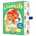 MON PREMIER JEU DE 6 FAMILLES EN ROUTE POUR LA FERME - AUZOU
