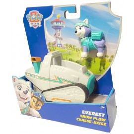 VEHICULE CHASSE-NEIGE 15CM ET FIGURINE EVEREST - PAT PATROUILLE-0681147037588-Lilojouets-Questembert-Muzillac-Morbihan