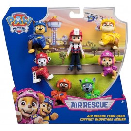 PACK 7 FIGURINES PAT PATROUILLE - AIR RESCUE-0681147041394-Lilojouets-Questembert-Muzillac-Morbihan