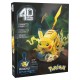 Maquette pikachu 33cm - puzzle 3d 201 pieces pokemon - 4d build-0681147098091-lilojouets-questembert-muzillac-morbihan
