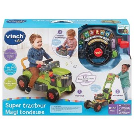 SUPER TRACTEUR MAGI TONDEUSE ELECTRONIQUE INTERACTIF ET EVOLUTIF - VTECH-3417765765650-Lilojouets-Questembert-Muzillac-Morbihan