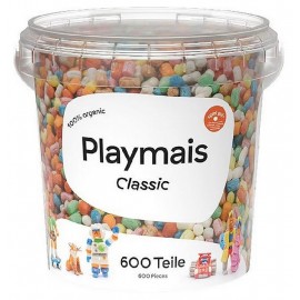 SEAU PLAYMAIS CLASSIC 600 PIECES-4041077012479-Lilojouets-Questembert-Muzillac-Morbihan