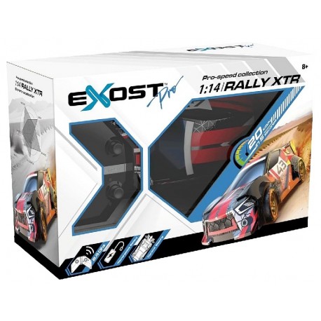 VOITURE RALLY XTR 1.14E RADIOCOM. 2.4GHZ 20KM/H- EXOST PRO-4891813206897-Lilojouets-Questembert-Muzillac-Morbihan