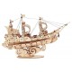 Maquette bateau a voiles en bois 118 pieces 20x5x12cm - rolife-6946785113051-lilojouets-questembert-muzillac-morbihan