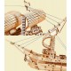 Maquette bateau a voiles en bois 118 pieces 20x5x12cm - rolife-6946785113051-lilojouets-questembert-muzillac-morbihan