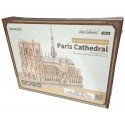 MAQUETTE CATHEDRALE DE PARIS NOTRE DAME - 330 PIECES EN BOIS - ROWOOD