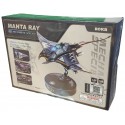 MAQUETTE RAIE MANTA MÉCANIQUE STEAMPUNK AVEC LED - 108 PIECES