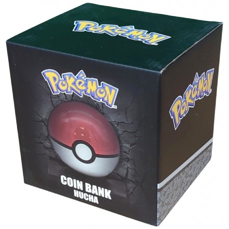 TIRELIRE POKEBALL POKEMON 11X11CM EN RESINE-8426842094397-Lilojouets-Questembert-Muzillac-Morbihan