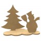 Deco 3d bois sapin noel bonhomme neige 24x12cm a decorer mdf 6mm-3700740730515-lilojouets-questembert-muzillac-morbihan
