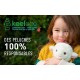 Peluche vache shaggy noire 18cm - keeleco eco-responsable-5027148033269-lilojouets-questembert-muzillac-morbihan